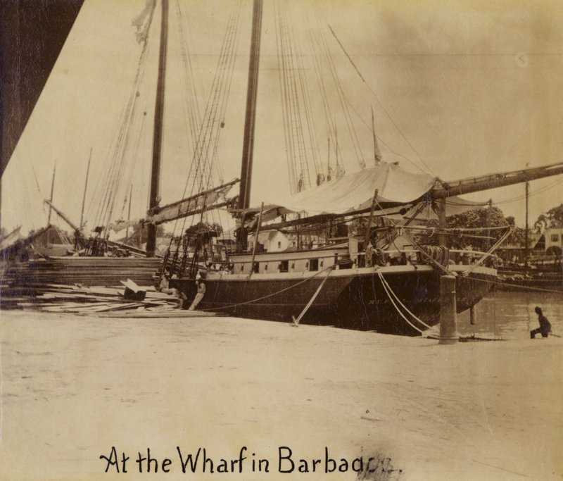 Wharf, Bridgetown, Barbados af English Photographer