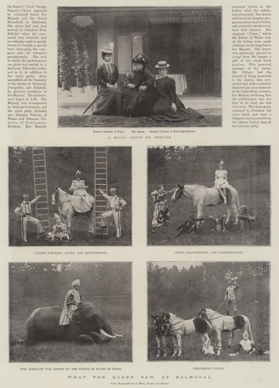Hvad dronningen så på Balmoral af English Photographer