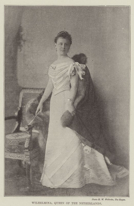 Wilhelmina, dronning af Holland af English Photographer