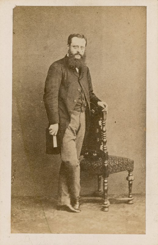 Wilkie Collins af English Photographer