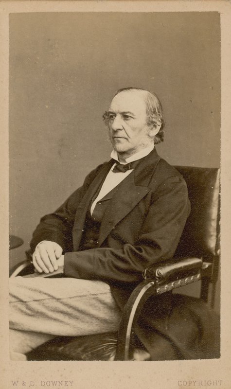 William Ewart Gladstone af English Photographer