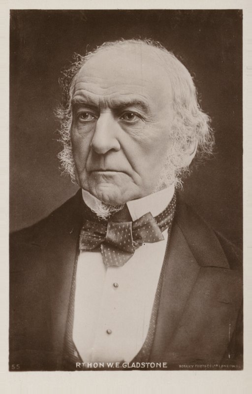 William Ewart Gladstone af English Photographer