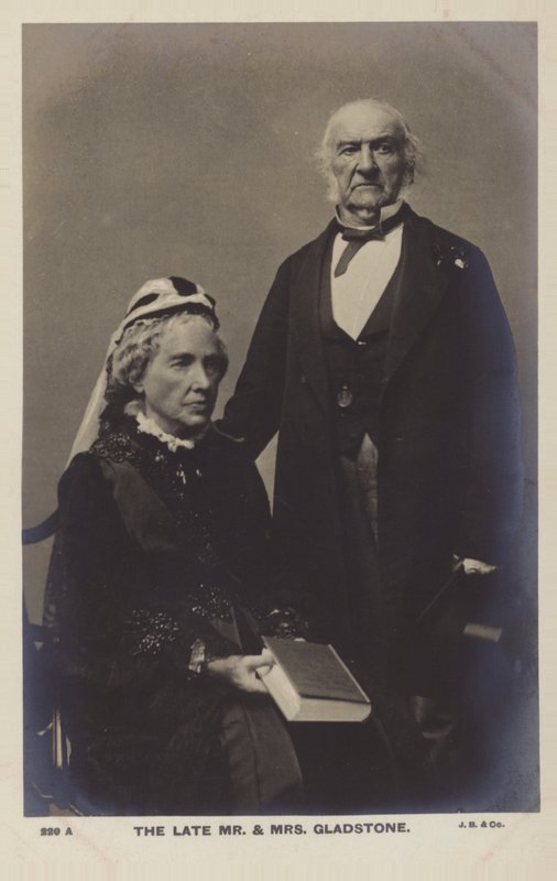 William Ewart Gladstone af English Photographer