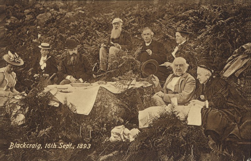 William Ewart Gladstone af English Photographer
