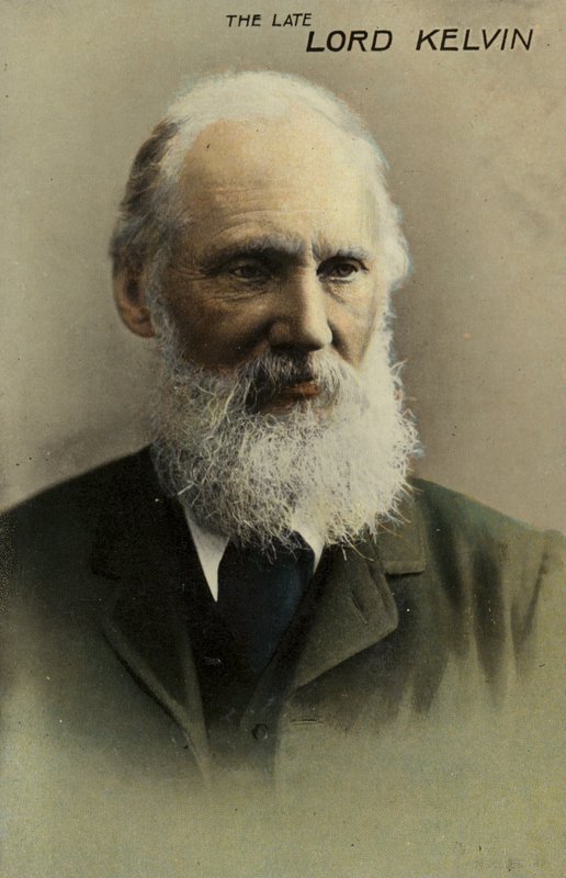 William Thomson, 1st Baron Kelvin (1824-1907), britisk fysiker og ingeniør (farvet foto) af English Photographer