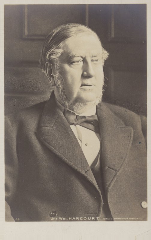 William Vernon Harcourt af English Photographer