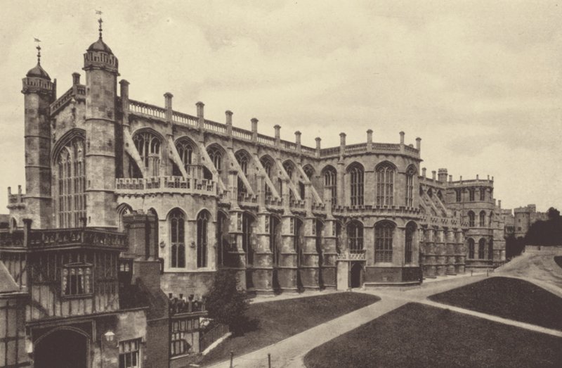 Windsor Castle, ydersiden af St George