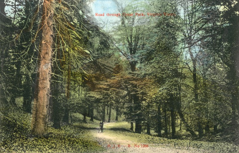 Windsor Great Park, Virginia Water (farvefoto) af English Photographer