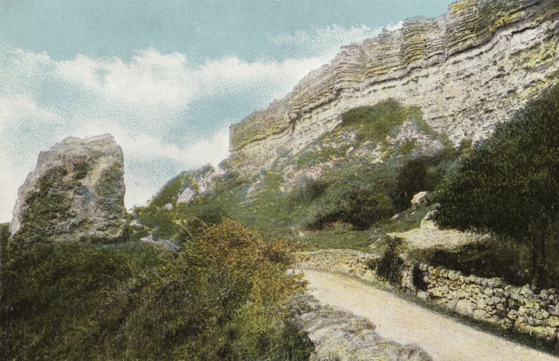 Windy Corner, Undercliff af English Photographer