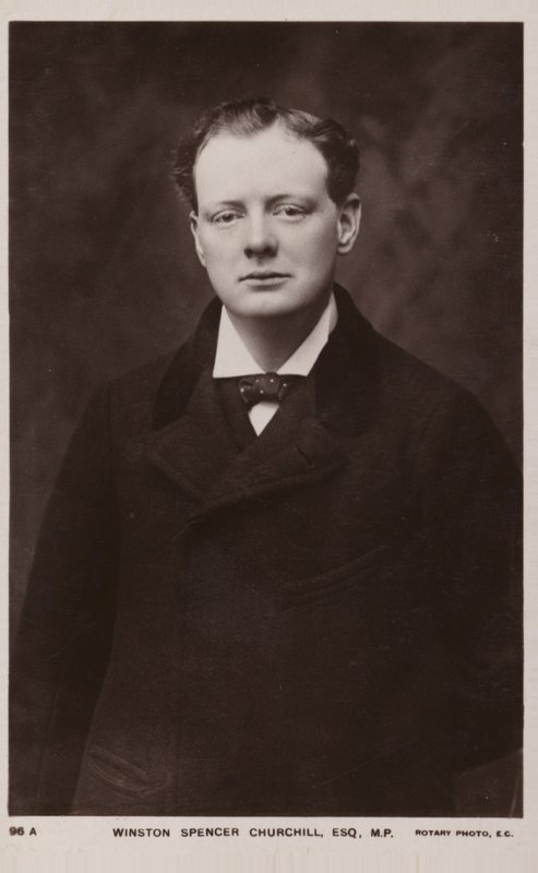 Winston Churchill af English Photographer