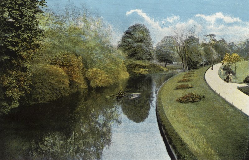 York Walk, Leamington af English Photographer