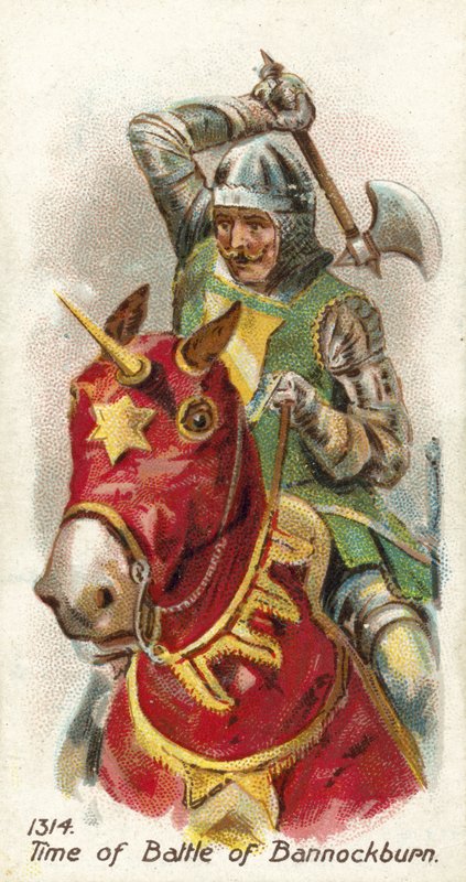 1314, tidspunktet for slaget ved Bannockburn af English School