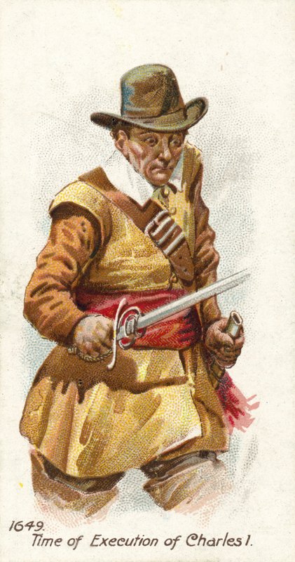 1649, henrettelsestidspunktet for Charles I af English School