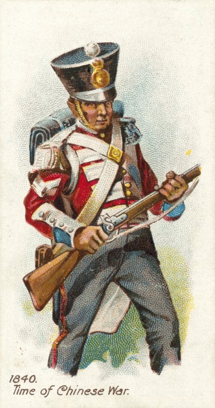 1840, kinesisk krigstid af English School