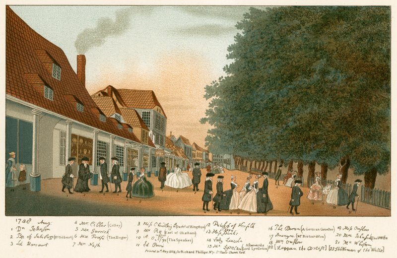 1700-tals personligheder af English School