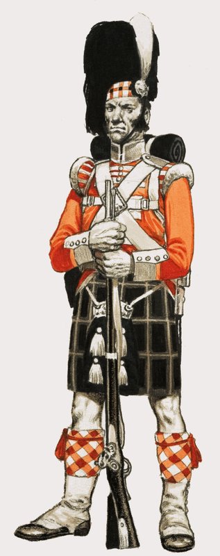 92. Fod menig 1840 af English School