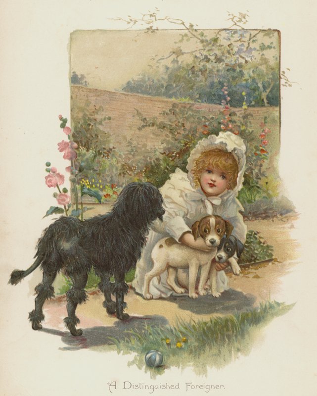 A Distinguished Foreigner (farve litho) af English School