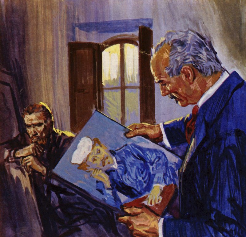 En læge blev genstand for et af Vincent Van Goghs berømte portrætter af English School