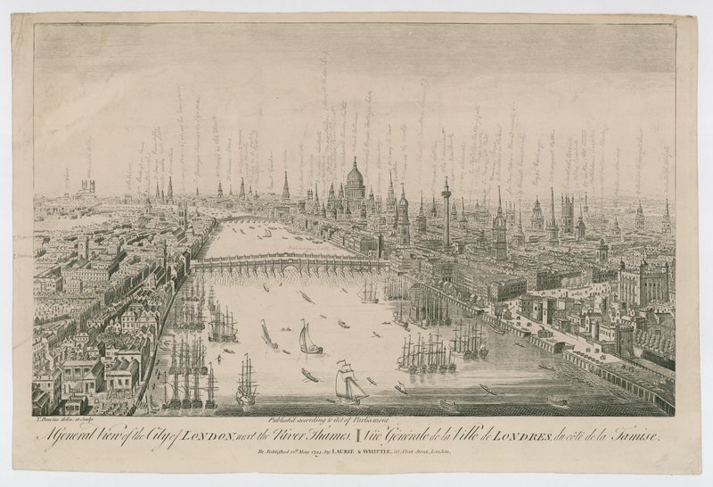Et generelt billede af City of London af English School