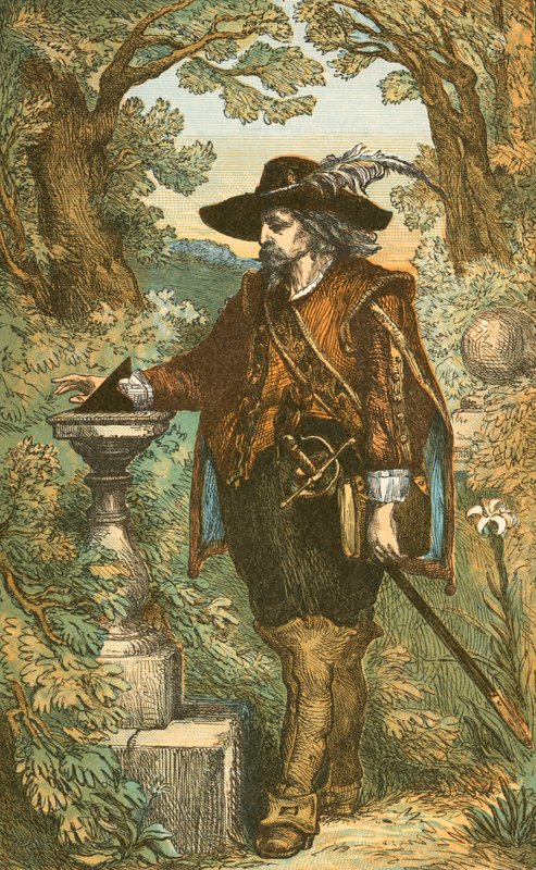 En gentleman fra Stuart-perioden af English School