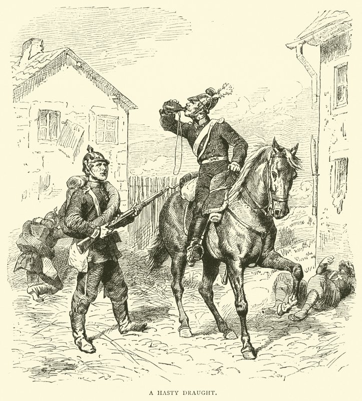 Et hastigt træk, januar 1871 af English School