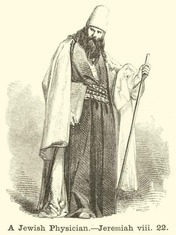 En jødisk læge, Jeremiah, viii, 22 af English School