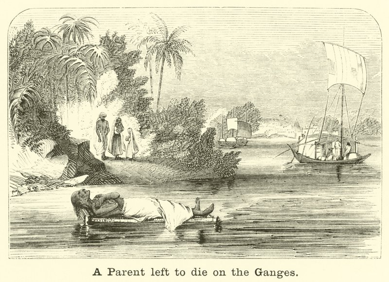 En forælder forlod for at dø på Ganges af English School