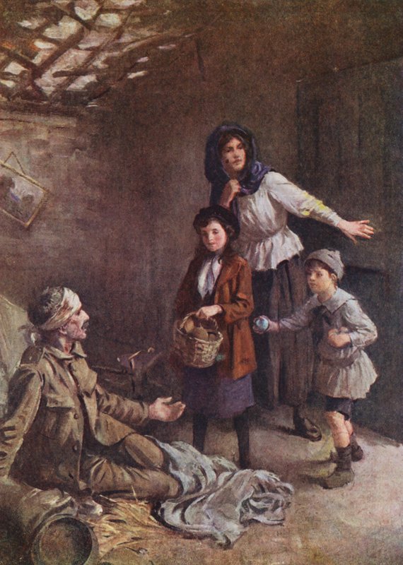 A Place of Refuge (farve litho) af English School