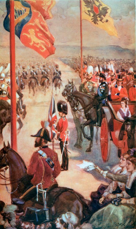 En anmeldelse i Aldershot, maj 1874 af English School