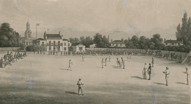 En cricketkamp af English School