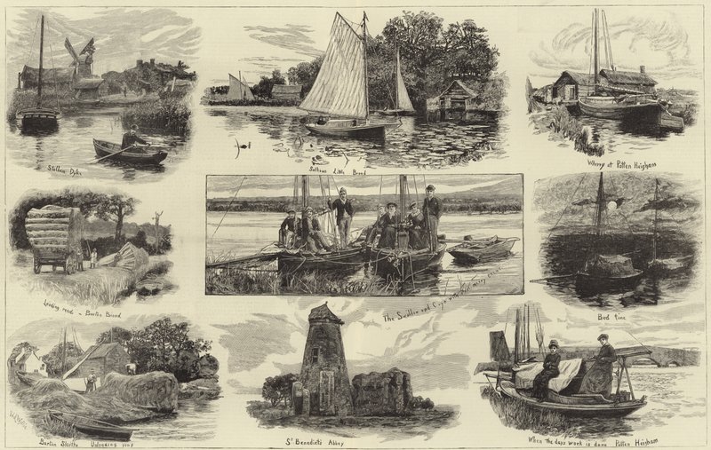 Et krydstogt på Norfolk Broads af English School