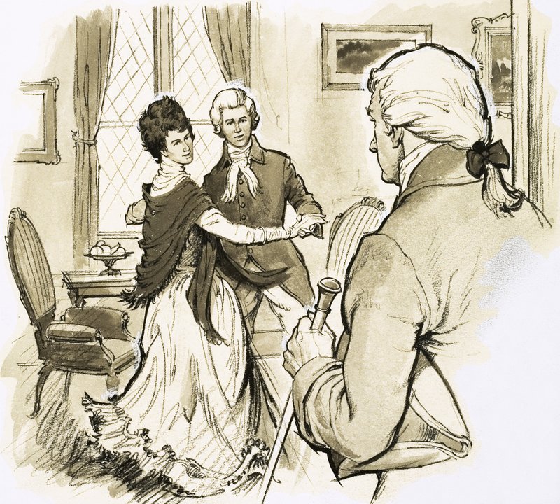 En ven, der ringede, fandt Mozart, der dansede for at holde varmen af English School