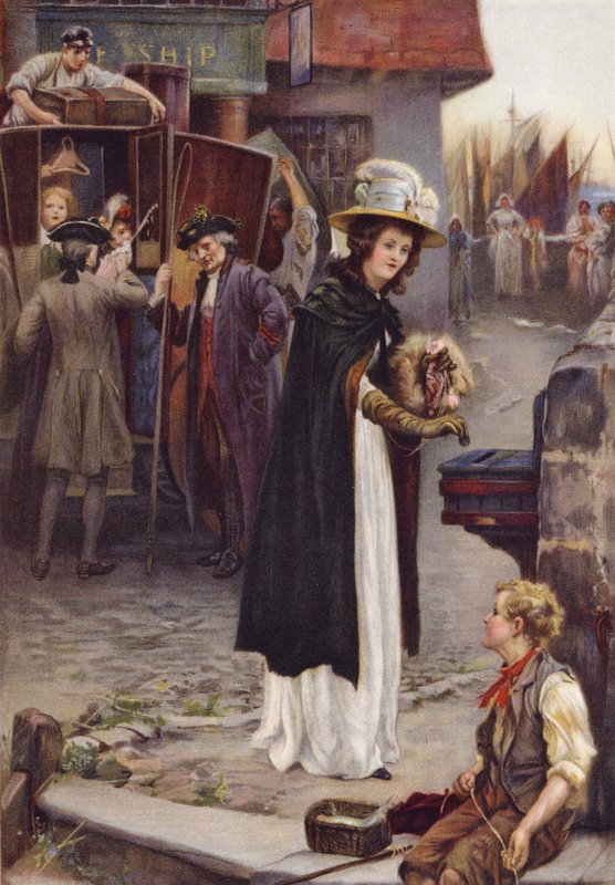 En gave til redningsbåden (gravering) af English School