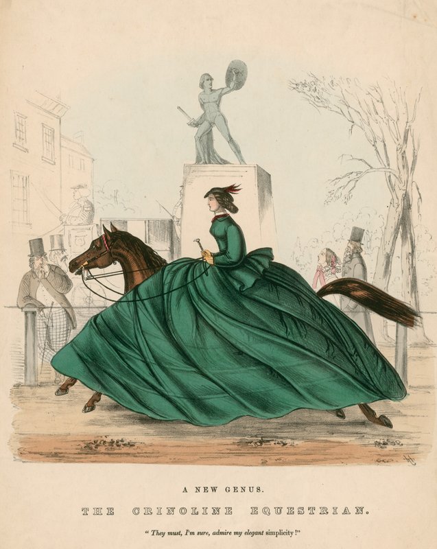 En ny slægt: The Crinoline Equestrian af English School