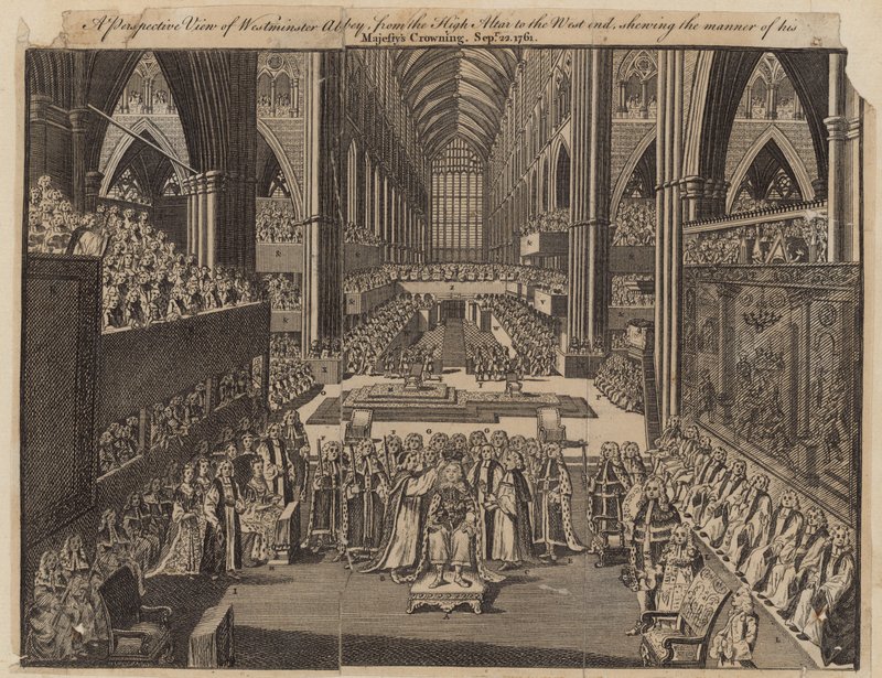 Et perspektivbillede af Westminster Abbey fra højalteret i den vestlige ende af English School