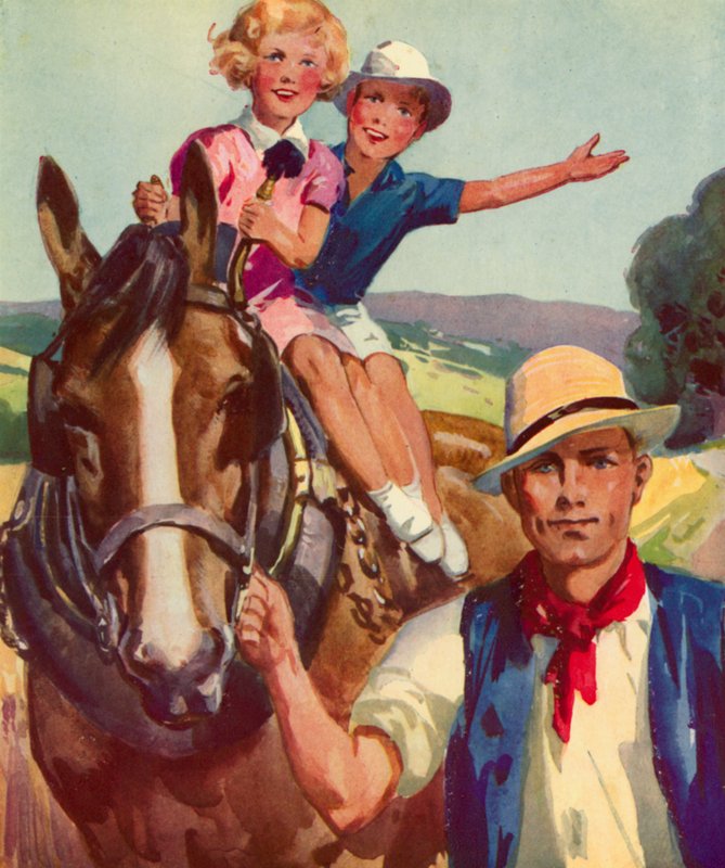 A ride home on old Dobbindani af English School