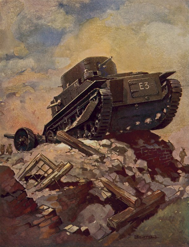 A tank  af English School