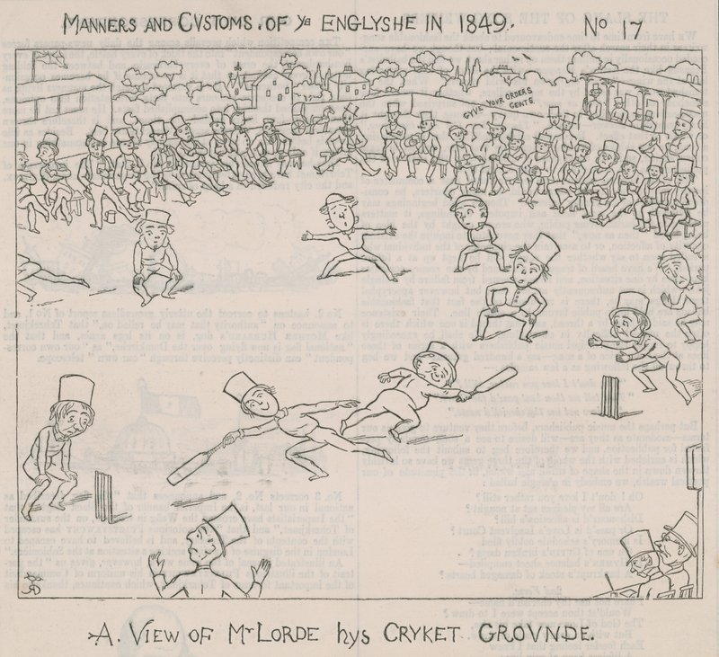 En udsigt over Mr Lord - hans cricketbane af English School