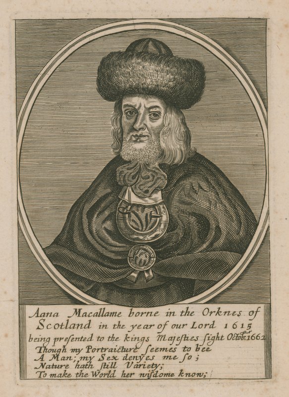 Aana Macallame fra Orkneyøerne af English School