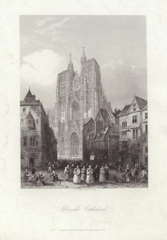 Abbeville katedral af English School