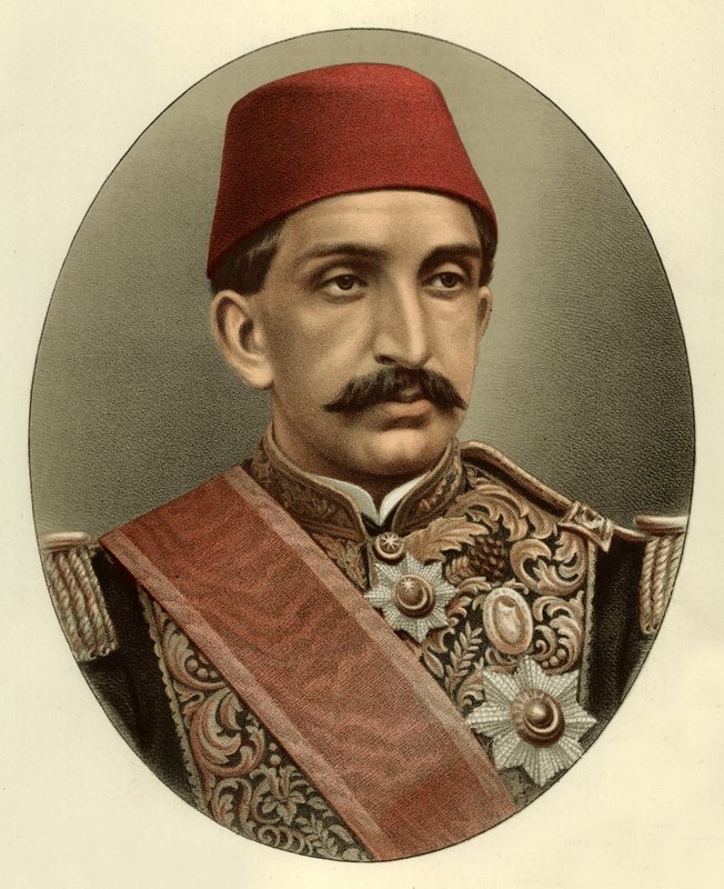 Abdul Hamid II, sultan af Tyrkiet af English School