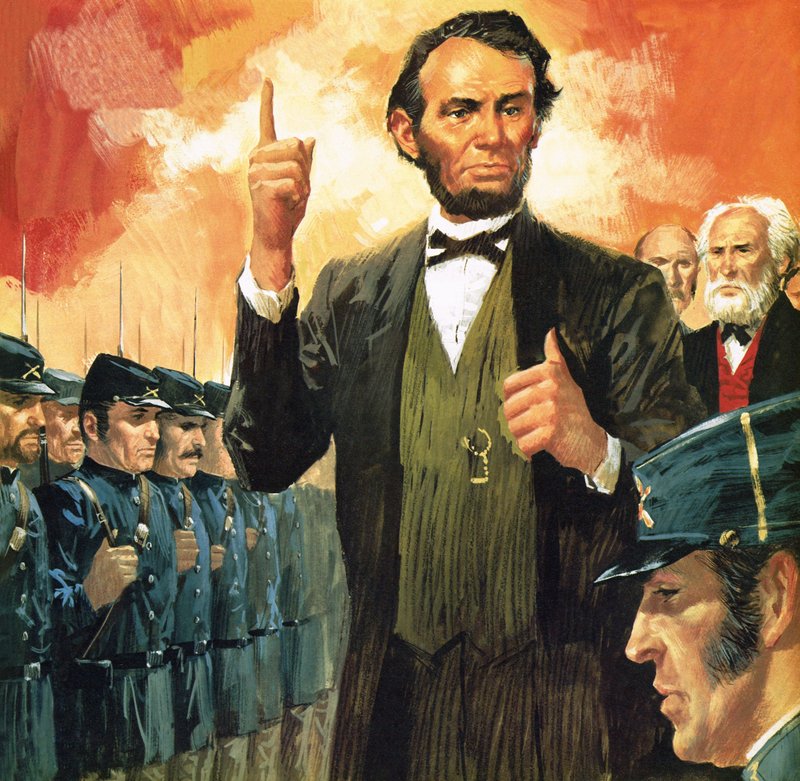 Abraham Lincoln af English School
