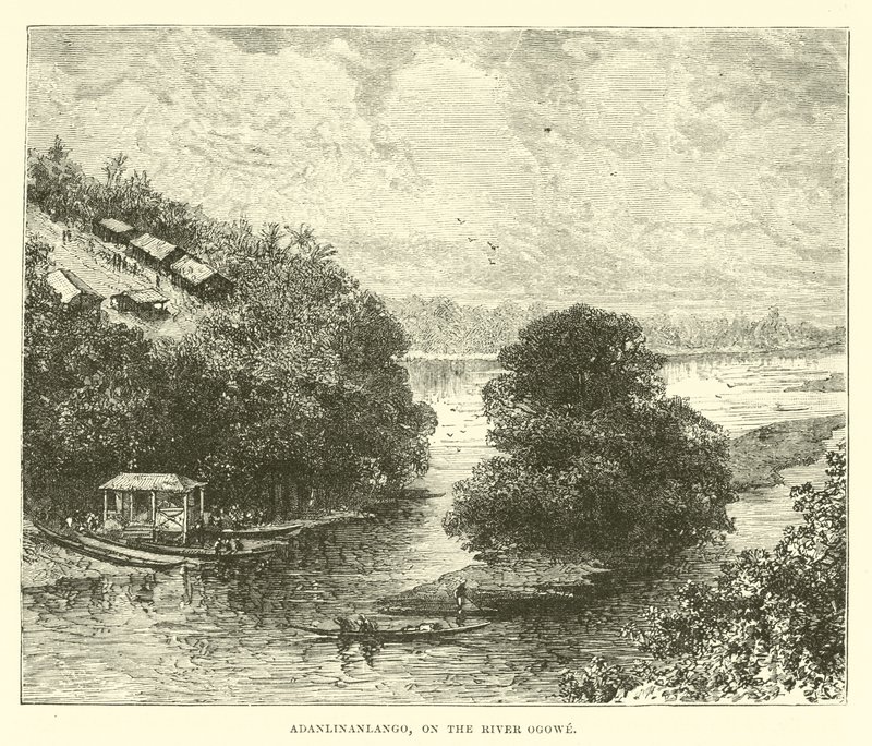 Adanlinanlango, on the River Ogowe  af English School