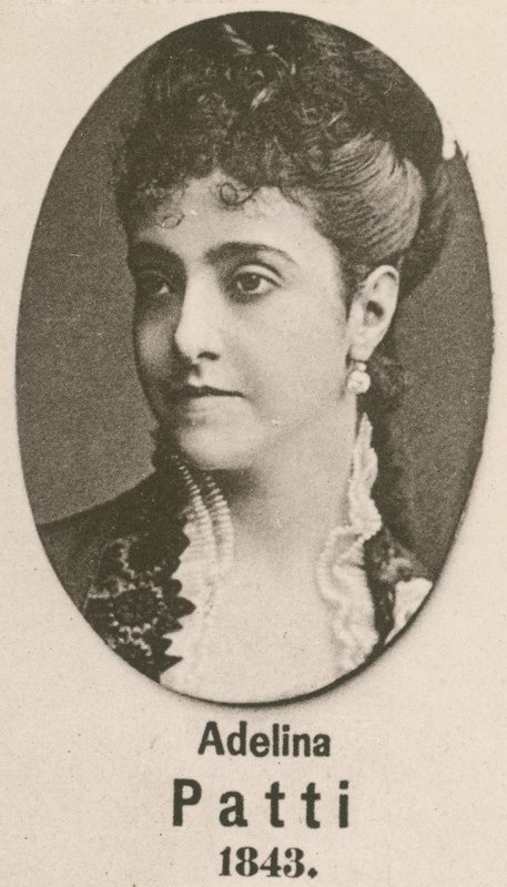 Adelina Patti (gravering) af English School
