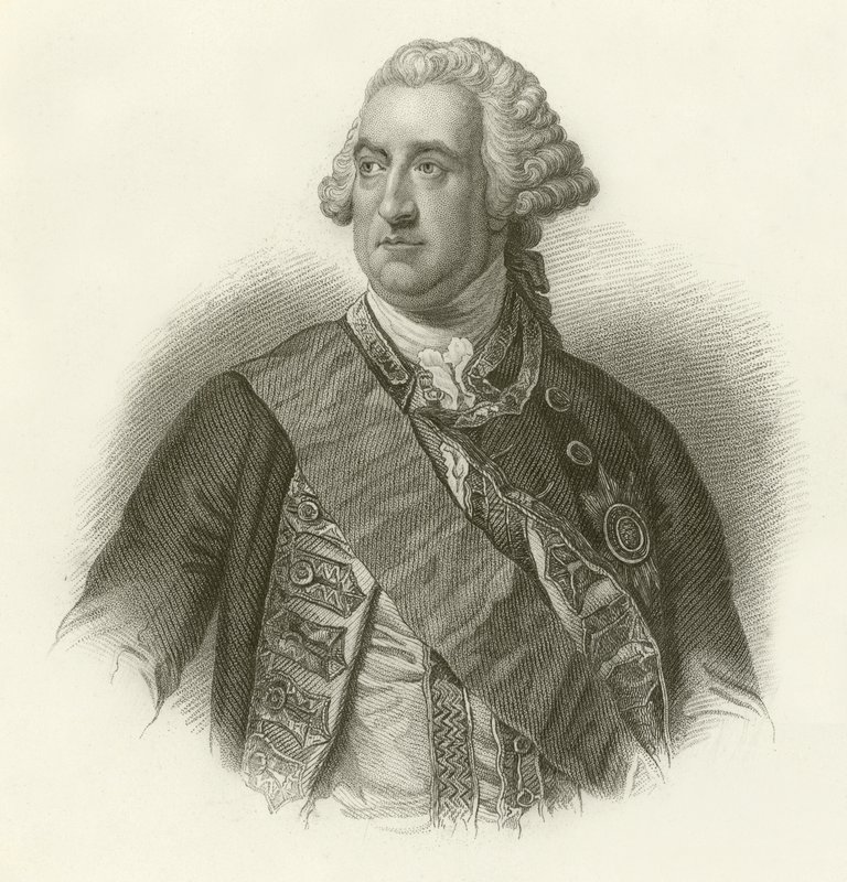 Admiral Lord Hawke af English School