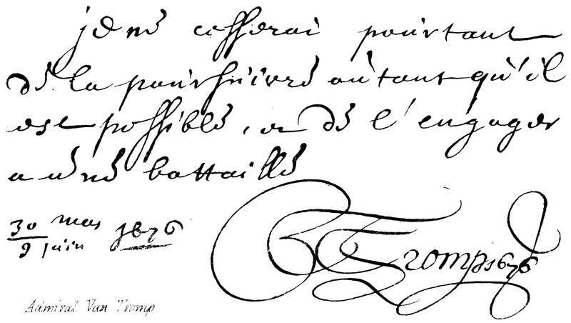 Admiral Van Tromp af English School