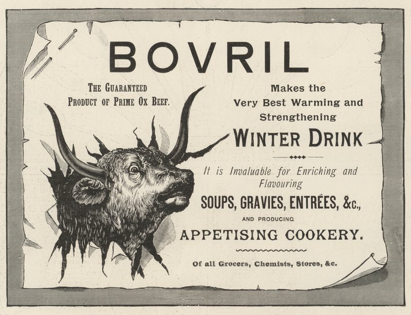 Annonce, Bovril (gravering) af English School