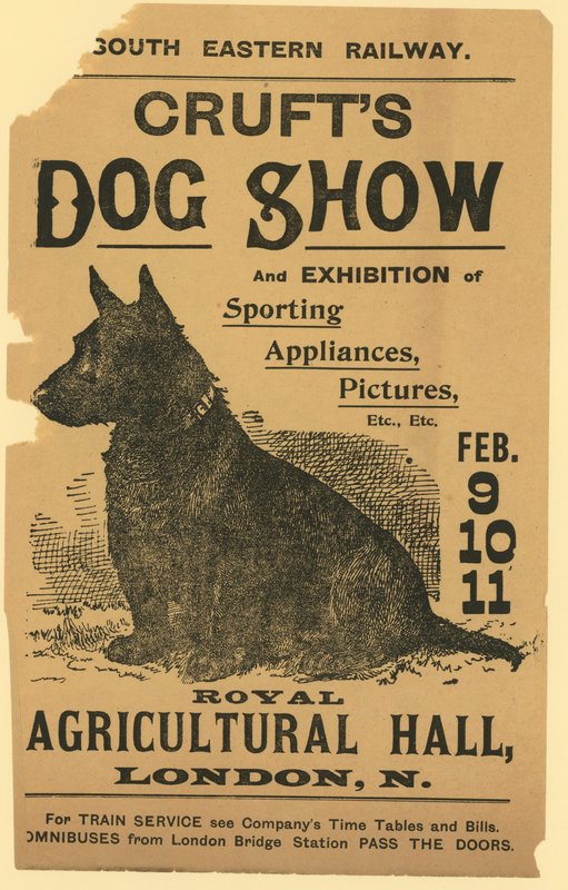 Annonce for Crufts Dog Show af English School