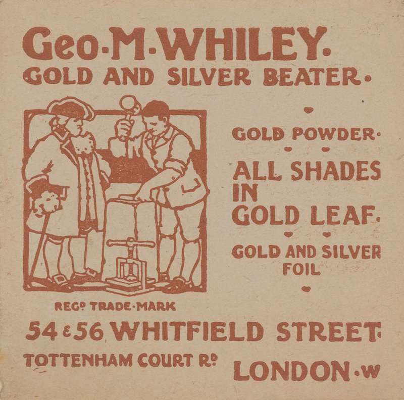Annonce for George M Whiley af English School