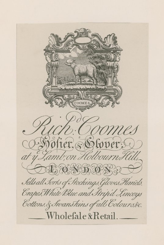 Annonce for Richard Coomes af English School